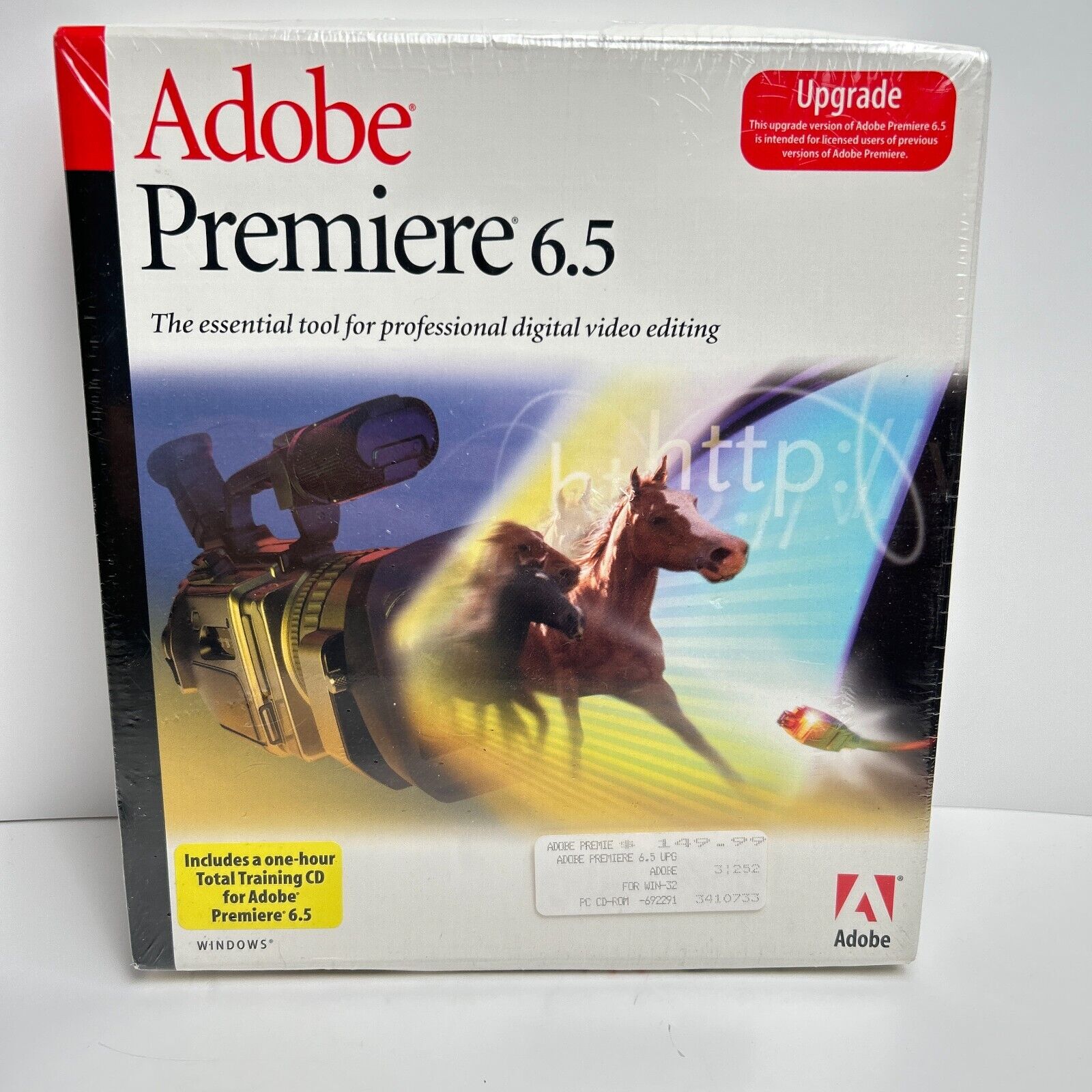 Adobe Premiere 6.5 Upgrade for Windows - Factory Sealed