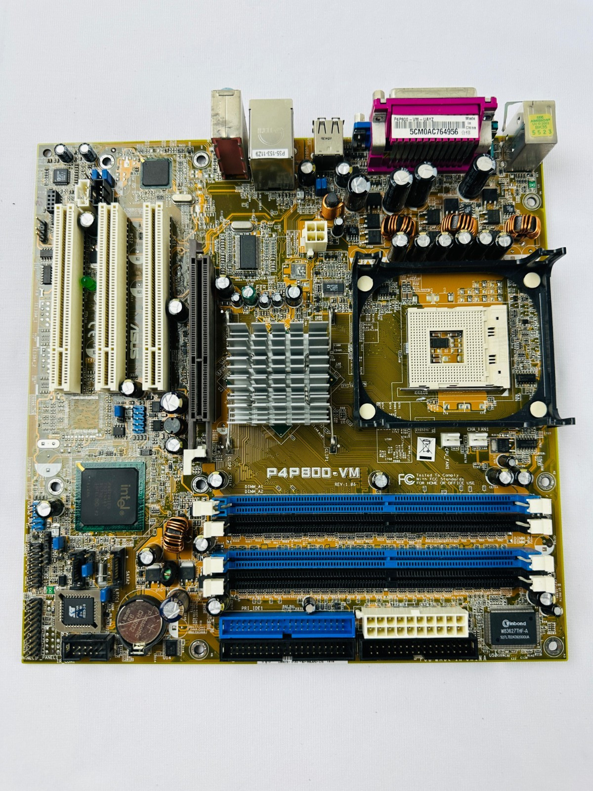 Asus P4P800-VM P4P800-VM-UAYZ Motherboard