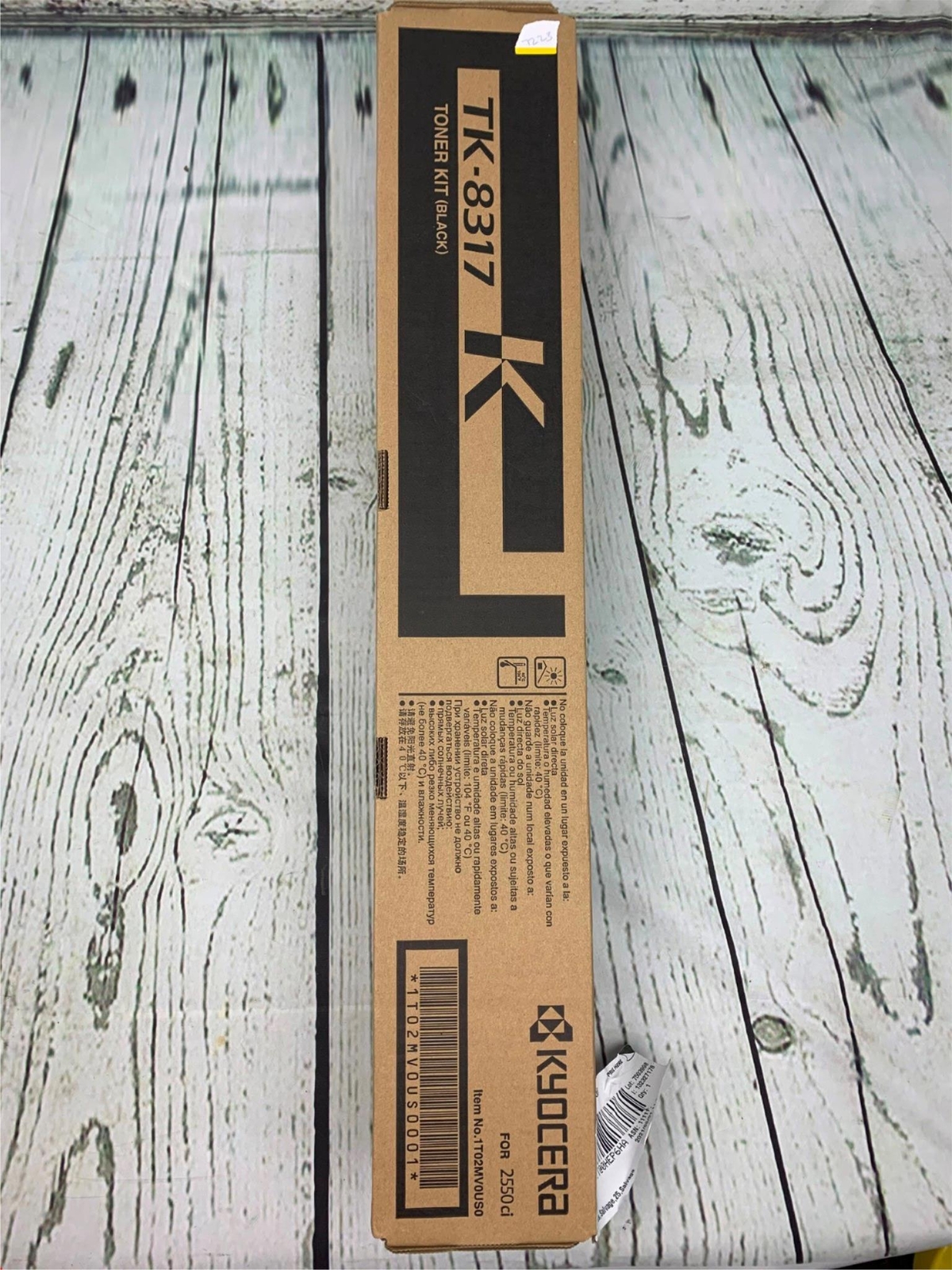 Kyocera Taskalfa 2550 Black Toner Kit TK 8317 New