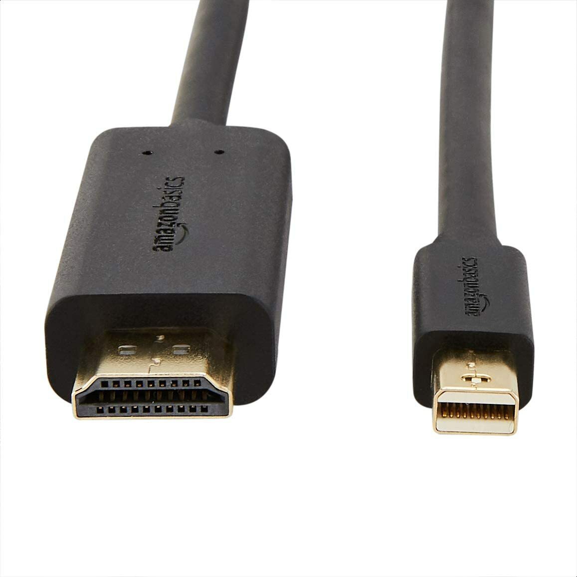 AmazonBasics Mini DisplayPort to HDMI Cable - 4K - 3 Feet (AZDPHD03)