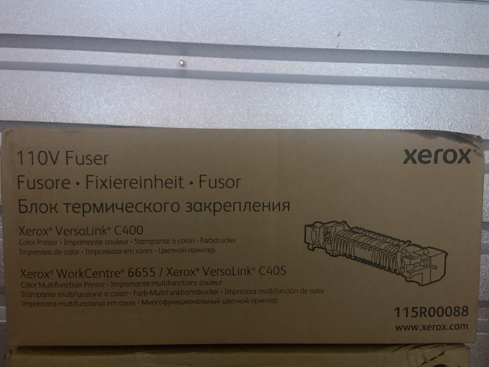 Xerox 115R00088 110V Fuser For Versalink C400/ 405 / Workcentre 6655 Genuine