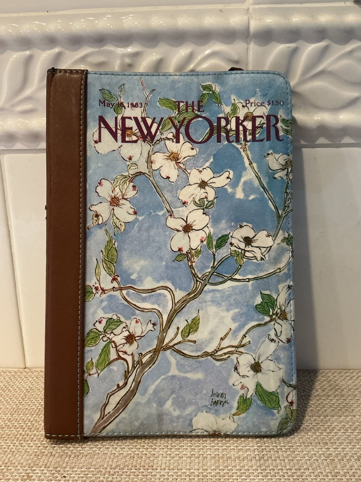 M-Edge Leather? Cover Case May 16 1983 issue of The New Yorker Magazine