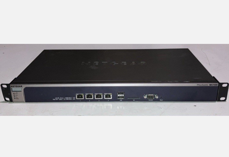 NETGEAR ProSAFE WC7500 Wireless AP Controller WC7500-10000S TESTED