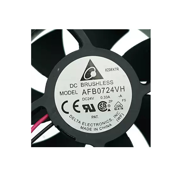 1PCS  Delta AFB0724VH 7025 24V 0.33A Inverter Dual Ball-Bearing Cooling Fan