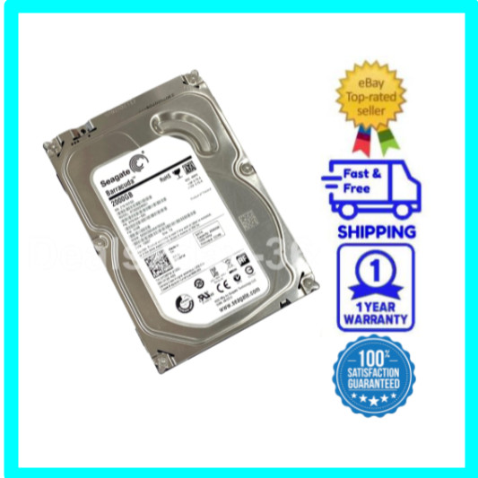 ST2000DM001 Seagate Barracuda 2TB 7200RPM SATA 6Gbps 64MB Cache 3.5-inch