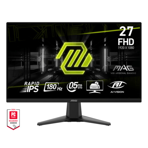 MSI MAG 275F 27" Gaming Monitor 180Hz 0.5ms 16:9 1080x1920 Adaptive Sync 1000:1