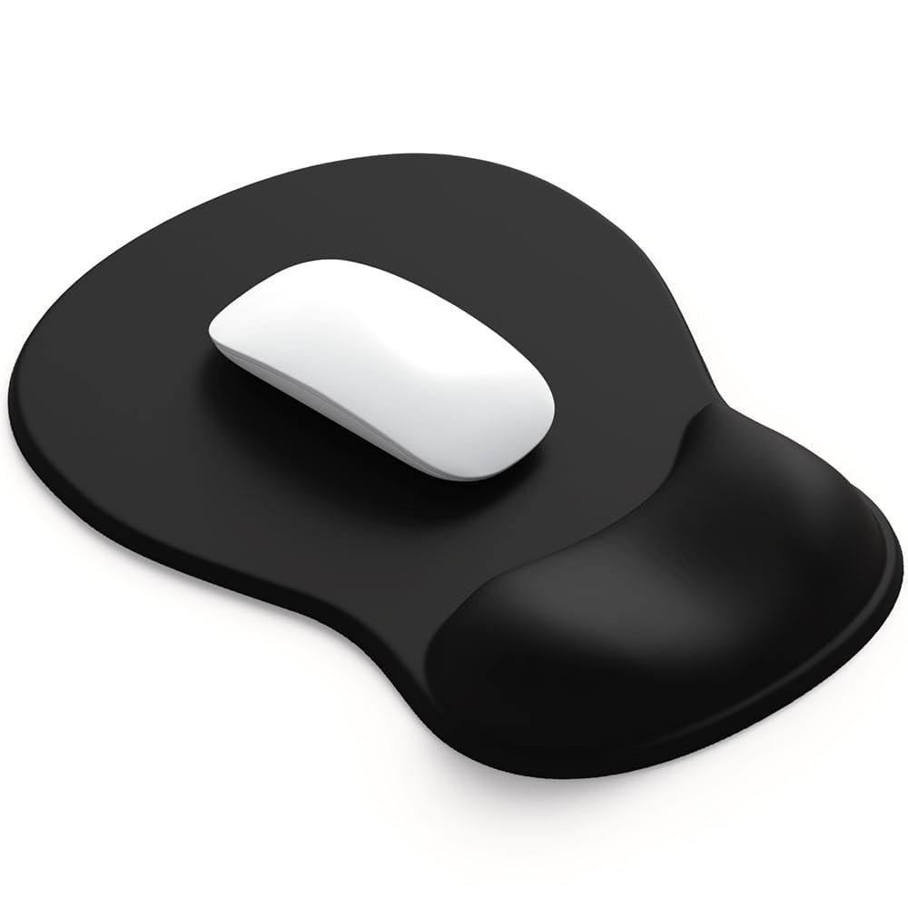 ErgoComfort Gel Wrist Rest Mouse PadErgonomic Office Mousepad with Wrist Supp...