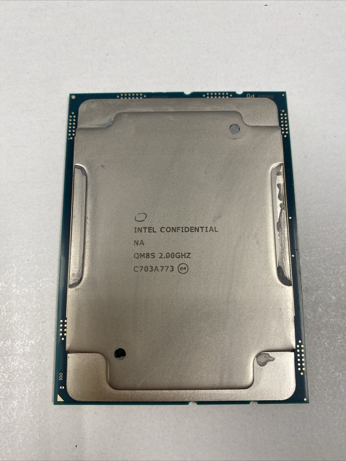 Intel Confidential QM8S 2.00ghz