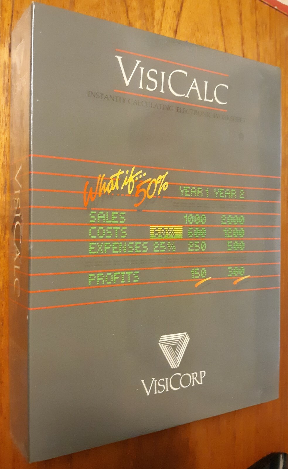 SEALED VisiCalc by Visicorp for Atari 800