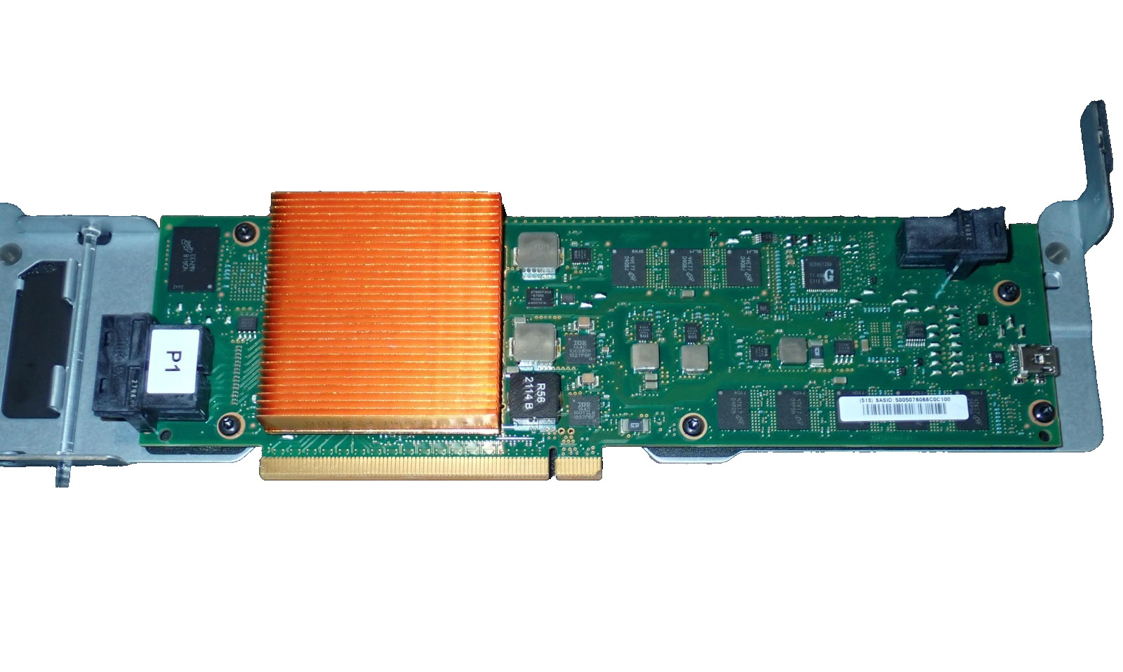IBM 00MA087 PCIE3 (X8) 6GB Enterprise Raid Int 8q SAS RAID Controller Adapter