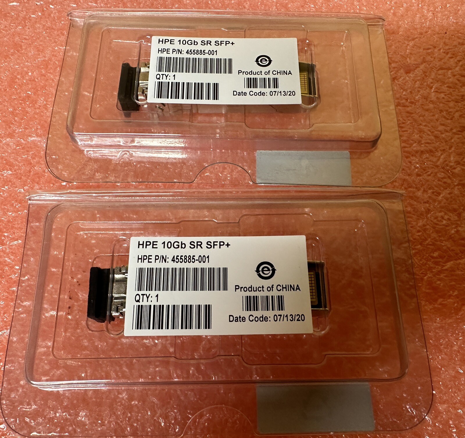 NEW HPE 455885-001 10GB SR SFP+ TRANSCEIVER MODULE