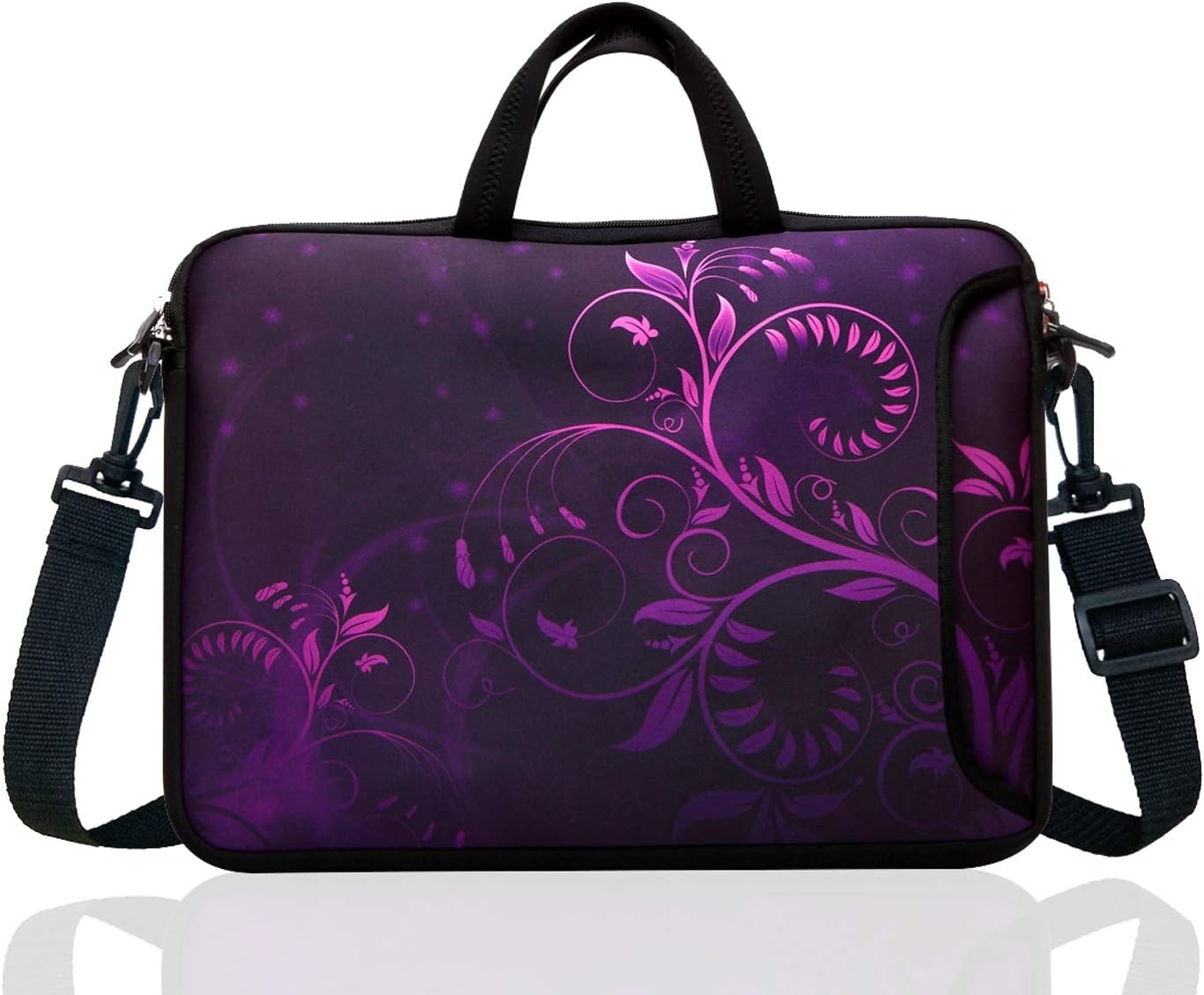 17-Inch to 17.3-Inch Neoprene Laptop Shoulder Messenger Bag Case Sleeve For 16 1