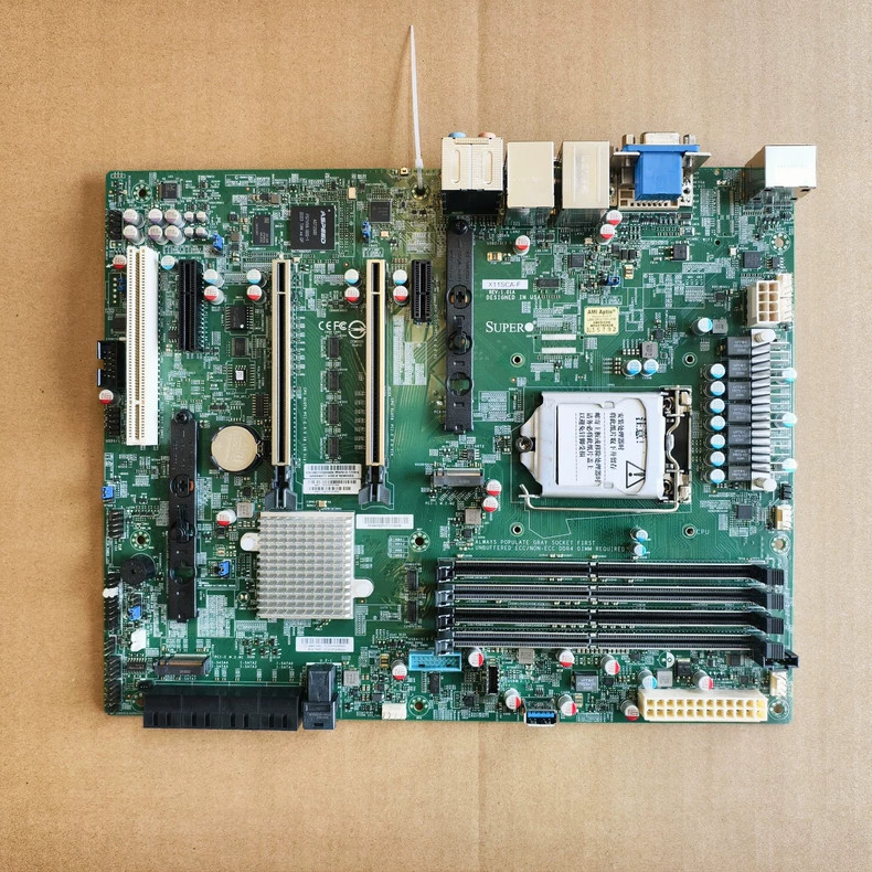 Supermicro Engineteh BIOS X11SCA-F Intel C246 Single Socket LGA-1151 Motherboard