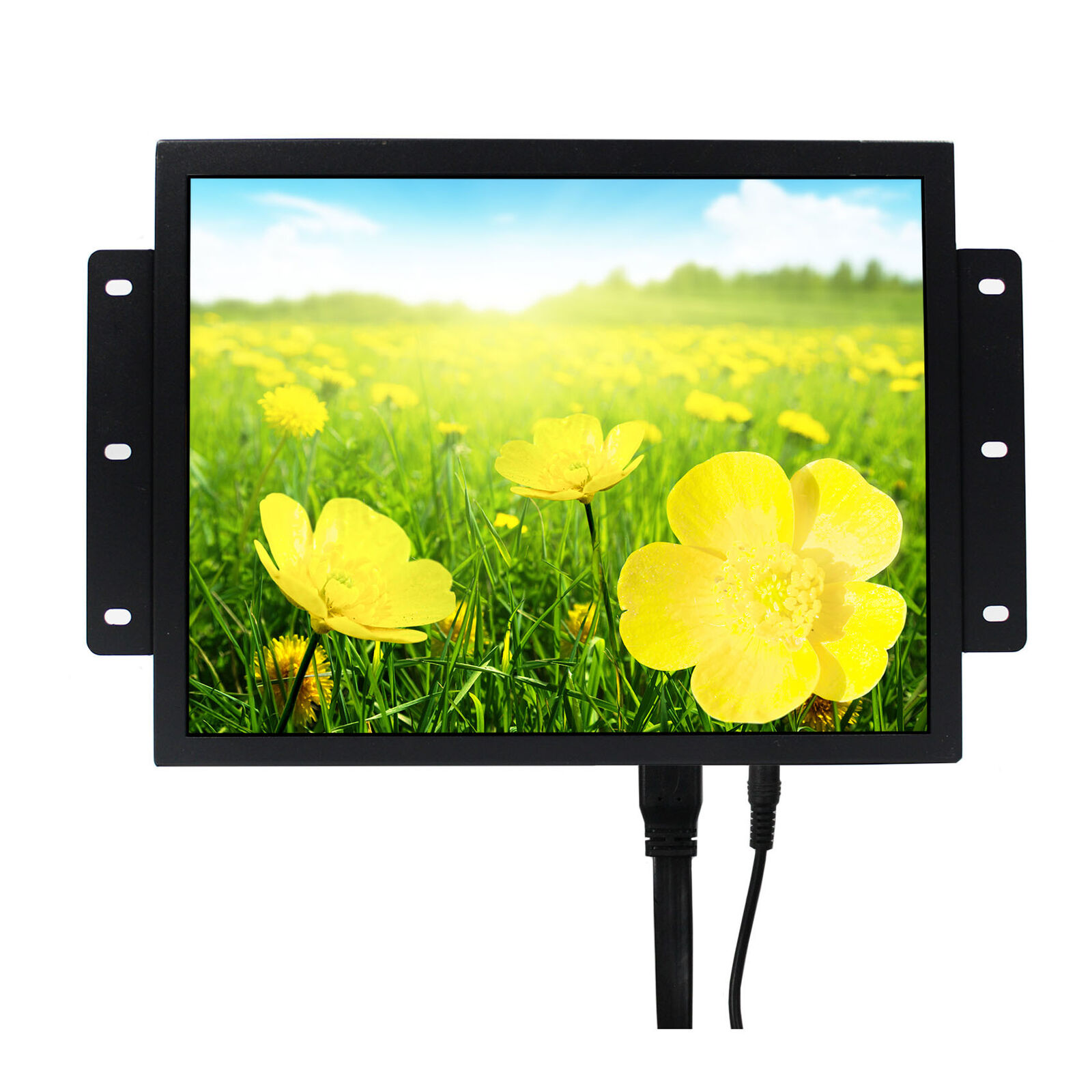 12.1 in 800x600 LED Backlight Resistive Touch LCD Monitor Industiral Monitor