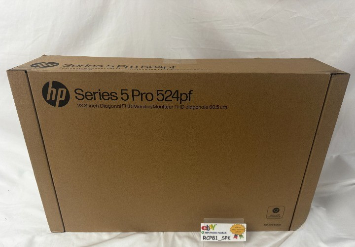 HP Series 5 Pro 524pf 23.8" FHD IPS Monitor 100Hz HDMI DP USB Hub BNIB Sealed