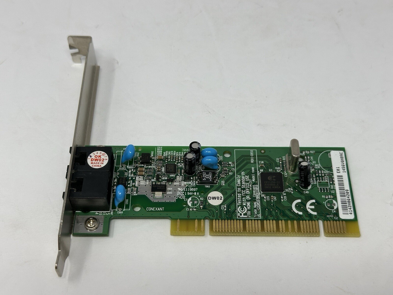 CONEXANT MODEM  7720070101Z E87711 94V0 RD01D850  Add-on Buildup for PC