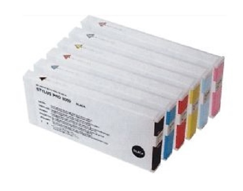 6 x Ink Cartridges for Epson Stylus PRO 9500 DYE INK Cartridges - NEW