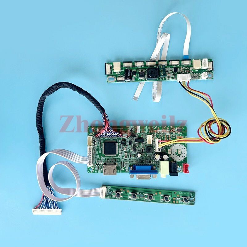 For M195FGE-L20/L23 1600x900 Panel VGA HDMI 30 Pin LVDS Controller Board DIY Kit
