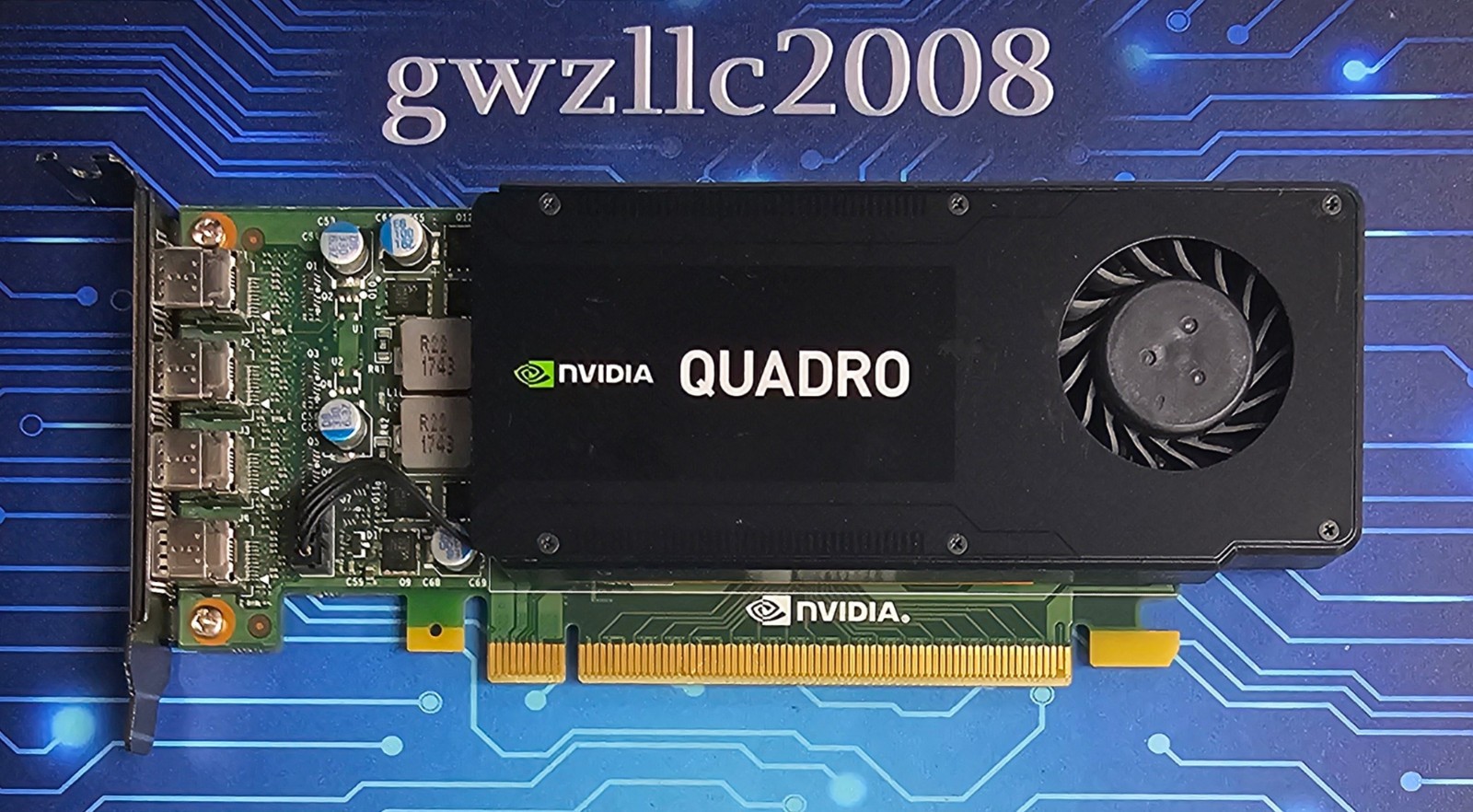 4GB nVidia Quadro K1200 GDDR5 4xminiDP PCI-e GDDR5 Graphics Card