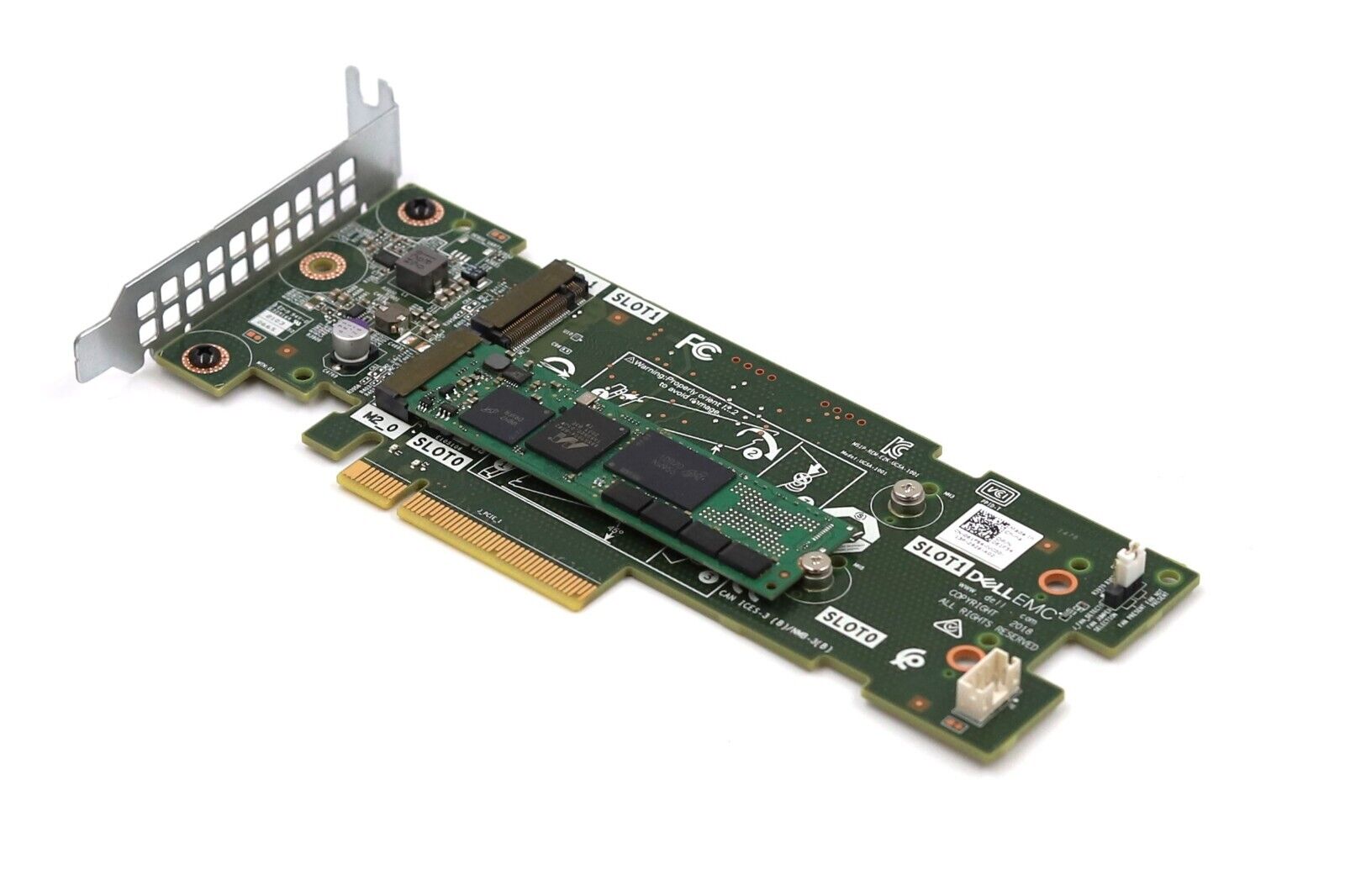 Dell Boss M.2 PCIe Storage Controller Card W/240GB SSD Dell P/N: 061F54 0T2GFX