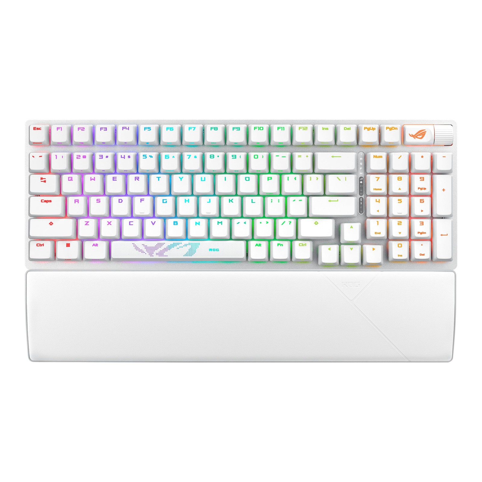 ASUS ROG Strix Scope II 96 Gaming Keyboard Wireless White Hot Swap Switch