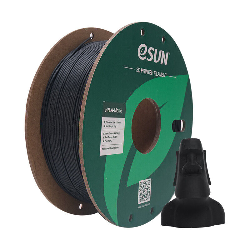 eSUN New Updated Matte PLA Filament Better Layer Adhesion 1KG for 3D Printer