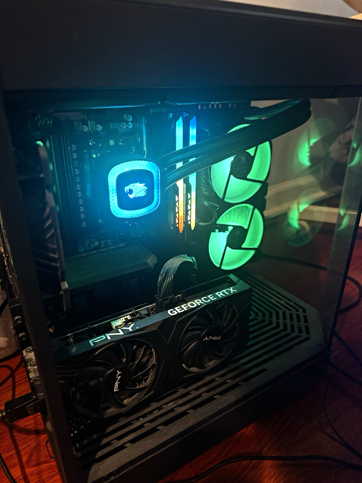 PNY NVIDIA GeForce RTX Graphics Card Dual Fan Heatsink Cooling