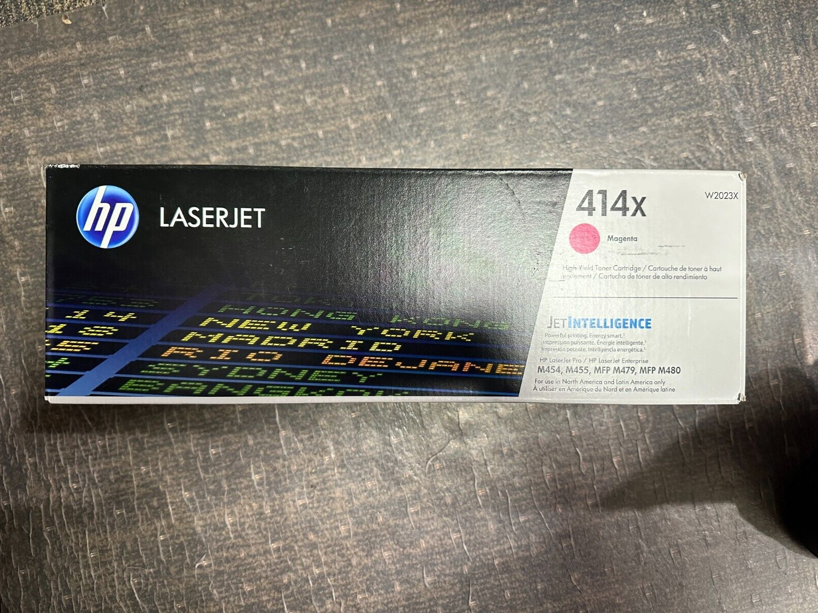 HP 414X Magenta High Capacity Original LaserJet Toner Cartridge ~6,000 pg W2023X