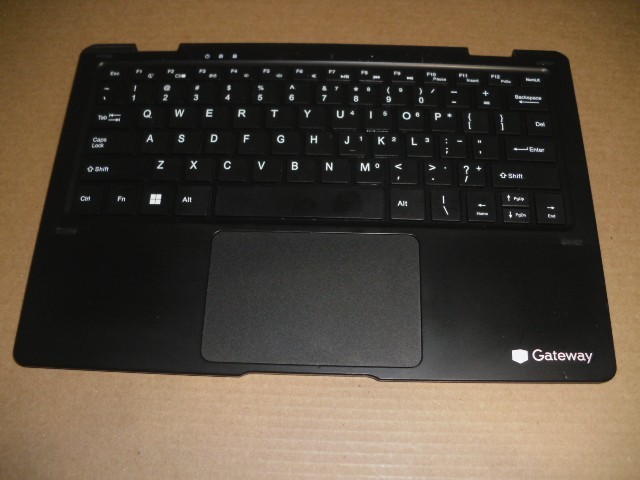 PALMREST, Touchpad, keyboards + LCD Back Cover for Gateway GWTC116-2BK Laptop