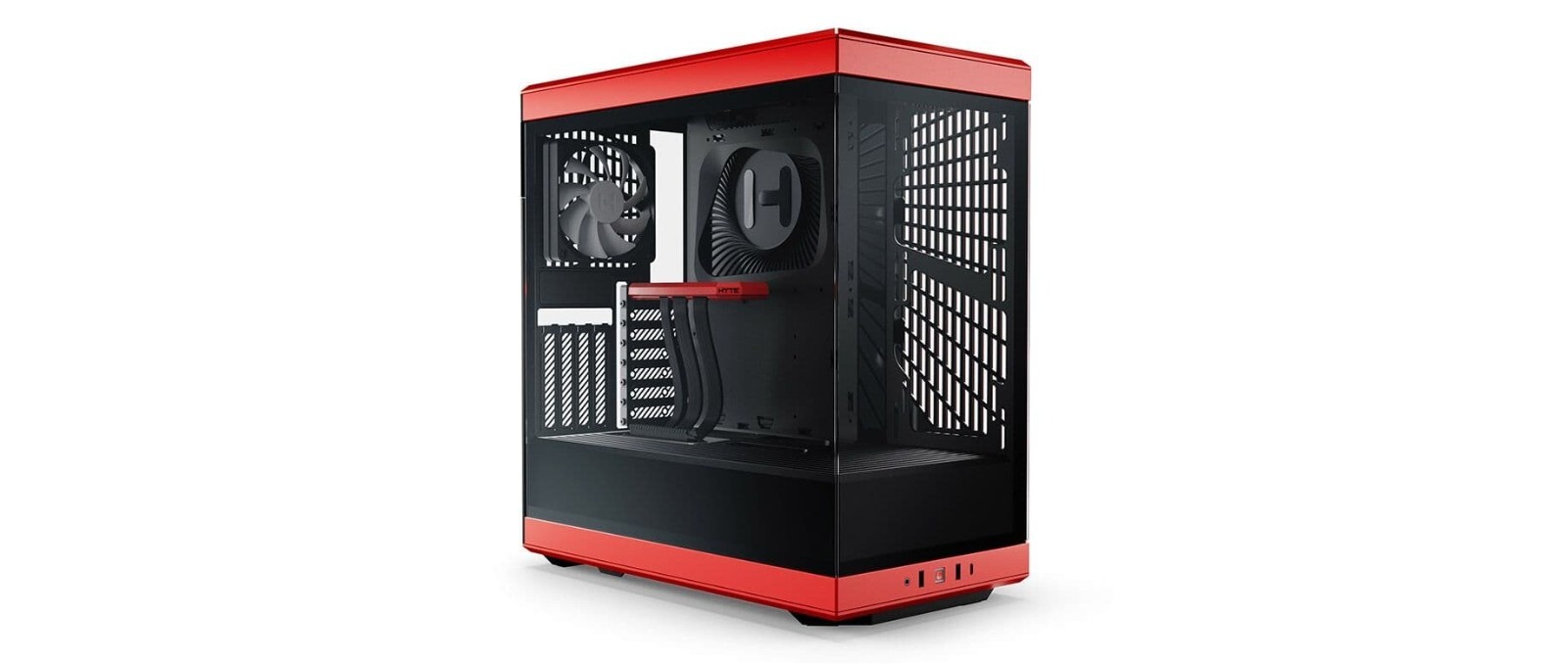 Refurbished HYTE Y40 CASE - Black/Red