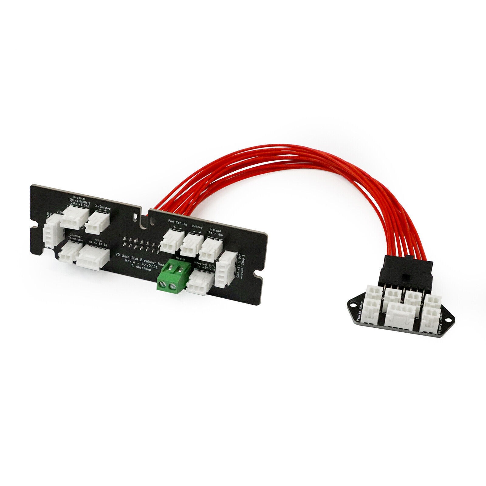 For VORON 0.1 3D Printer Hot End Adapter Board Frame Adapter Board Adapter Cable