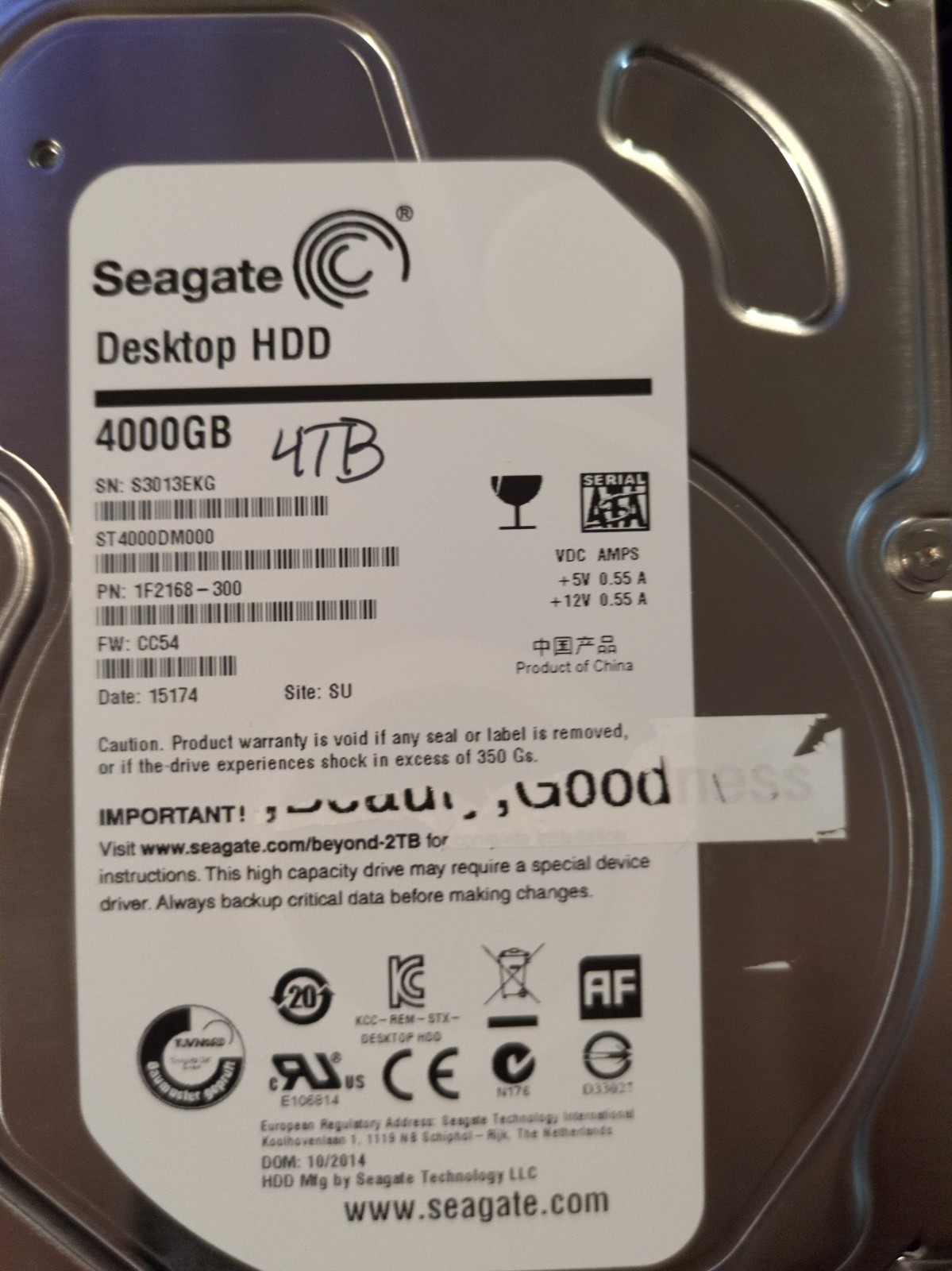 Seagate 4 TB