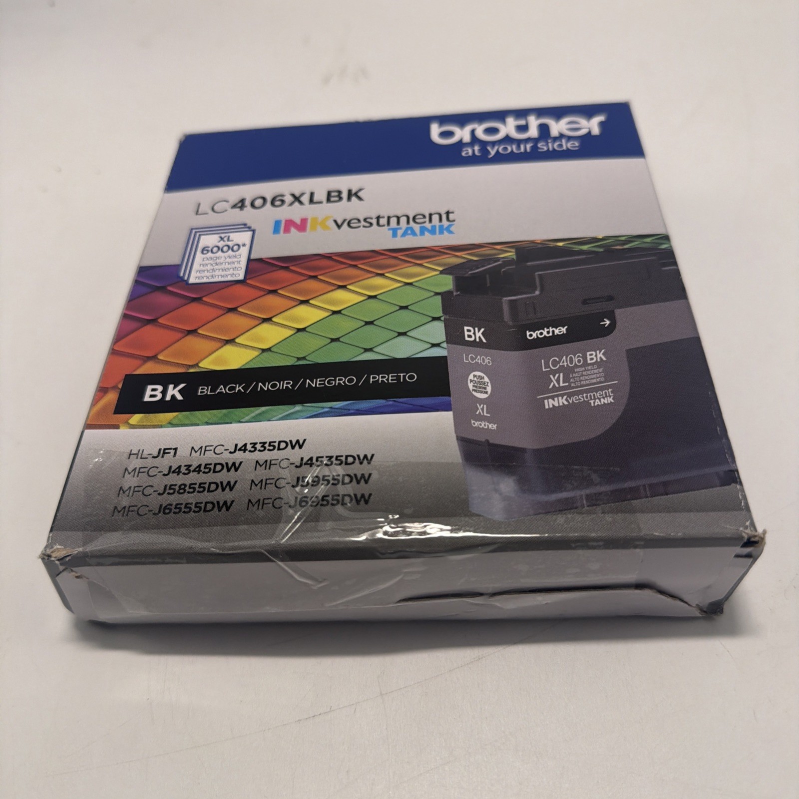 New Genuine Brother LC406XL Black Ink Cartridges MFC-J4335DW MFC-J5855DW