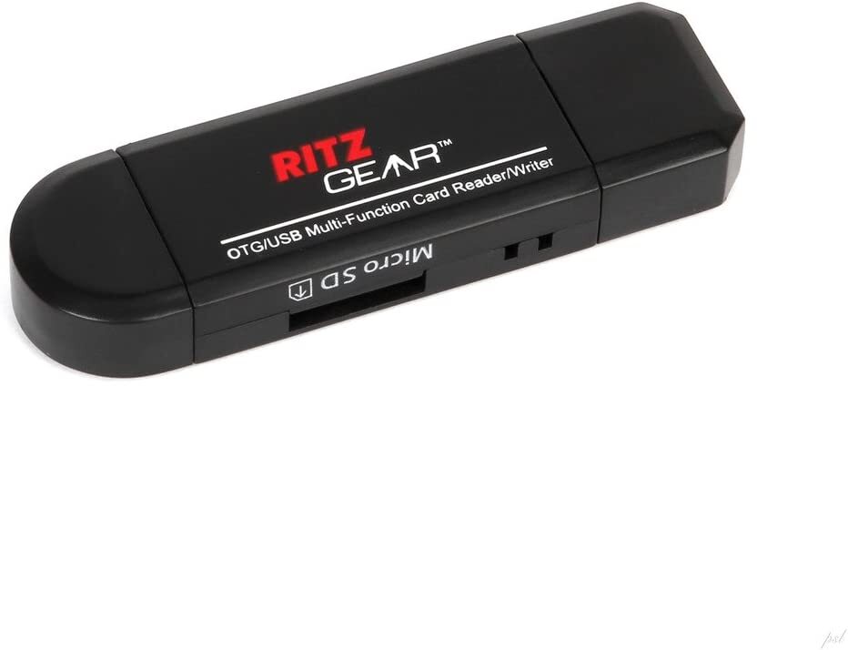Ritz Gear OTG/USB Multi-Function SD/MicroSD Card Reader/Writer
