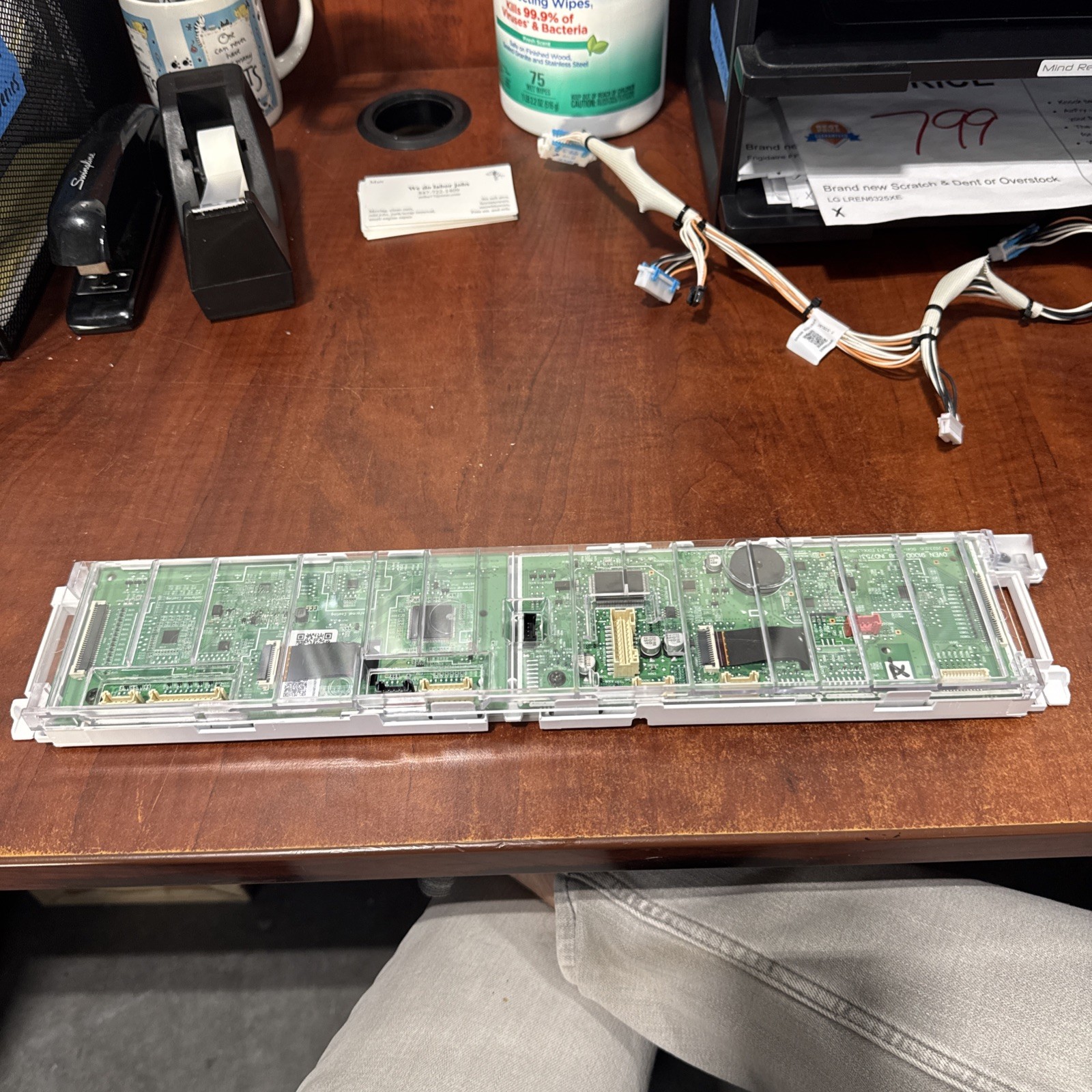 DG92-01430A OEM Samsung Induction Range Control Board