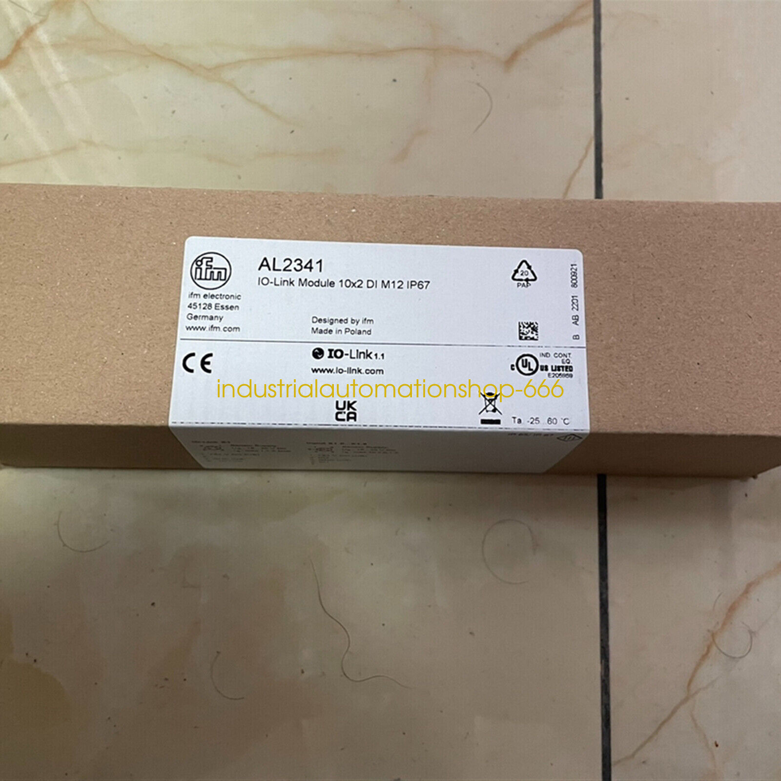 1PC New IFM AL2341 IO-LinK module Via DHL or FedEX