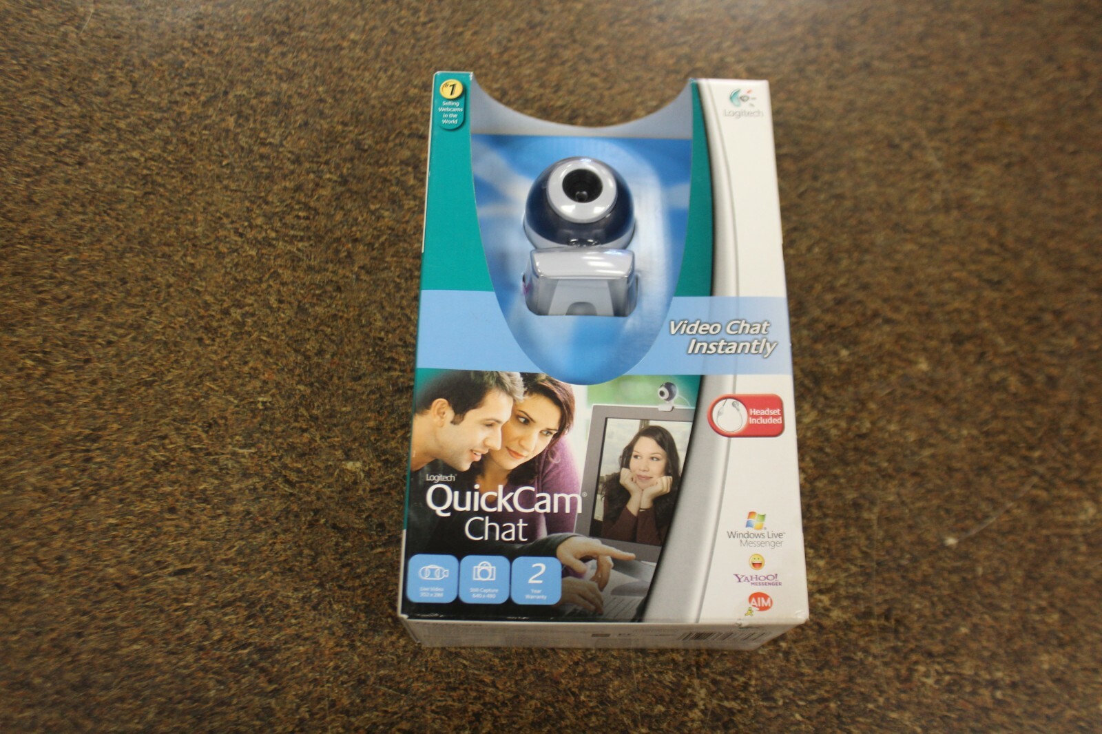 Logitech Quickcam Chat (Model # 961462-0403), Web Cam, BRAND NEW IN BOX