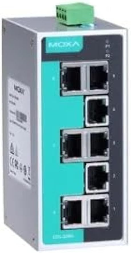 Ethernet Switch Unmanaged 8 Port Class 1 Div 2 EDS-208A Series
