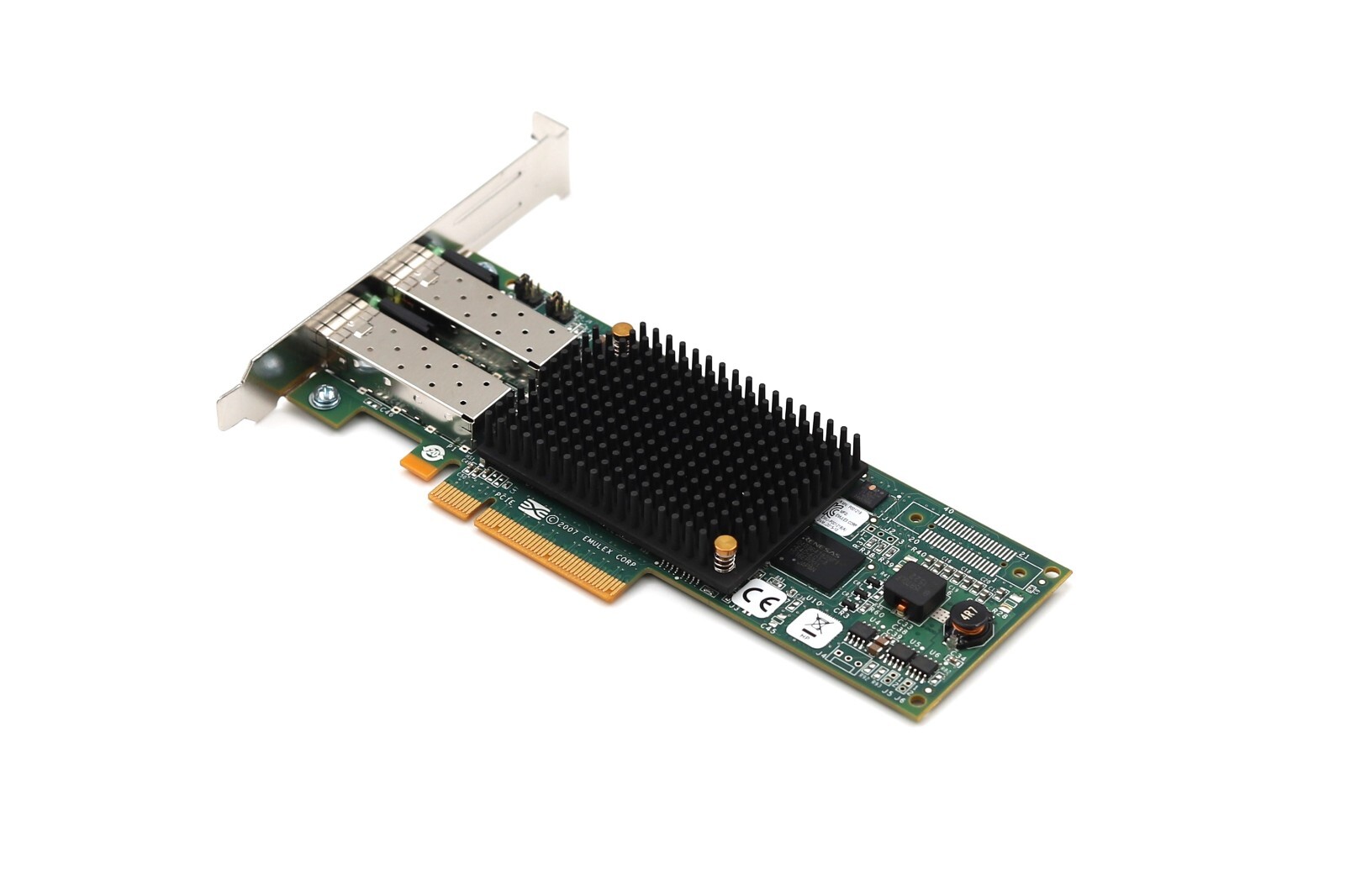 HP Emulex 82E 8GB Dual-Port FC PCIe X8 FC Host Bus Adapter HP P/N: P002181-05A