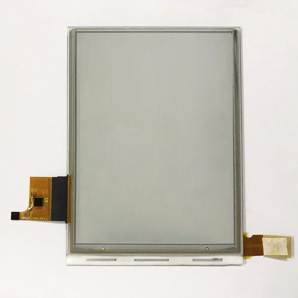 Used 6" 800*600 e-book LCD screen for pocket book 624 reader replacement parts