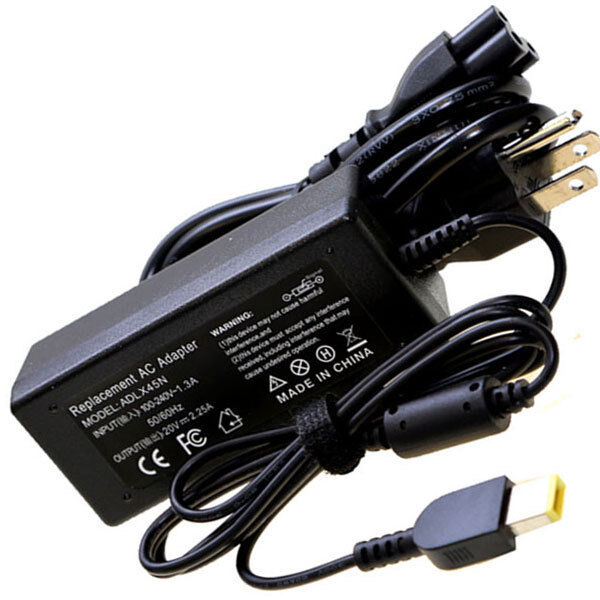 AC Adapter Charger Power Cord Supply for Lenovo ADLX45NCC2A ADLX45NLC2A 45N0491