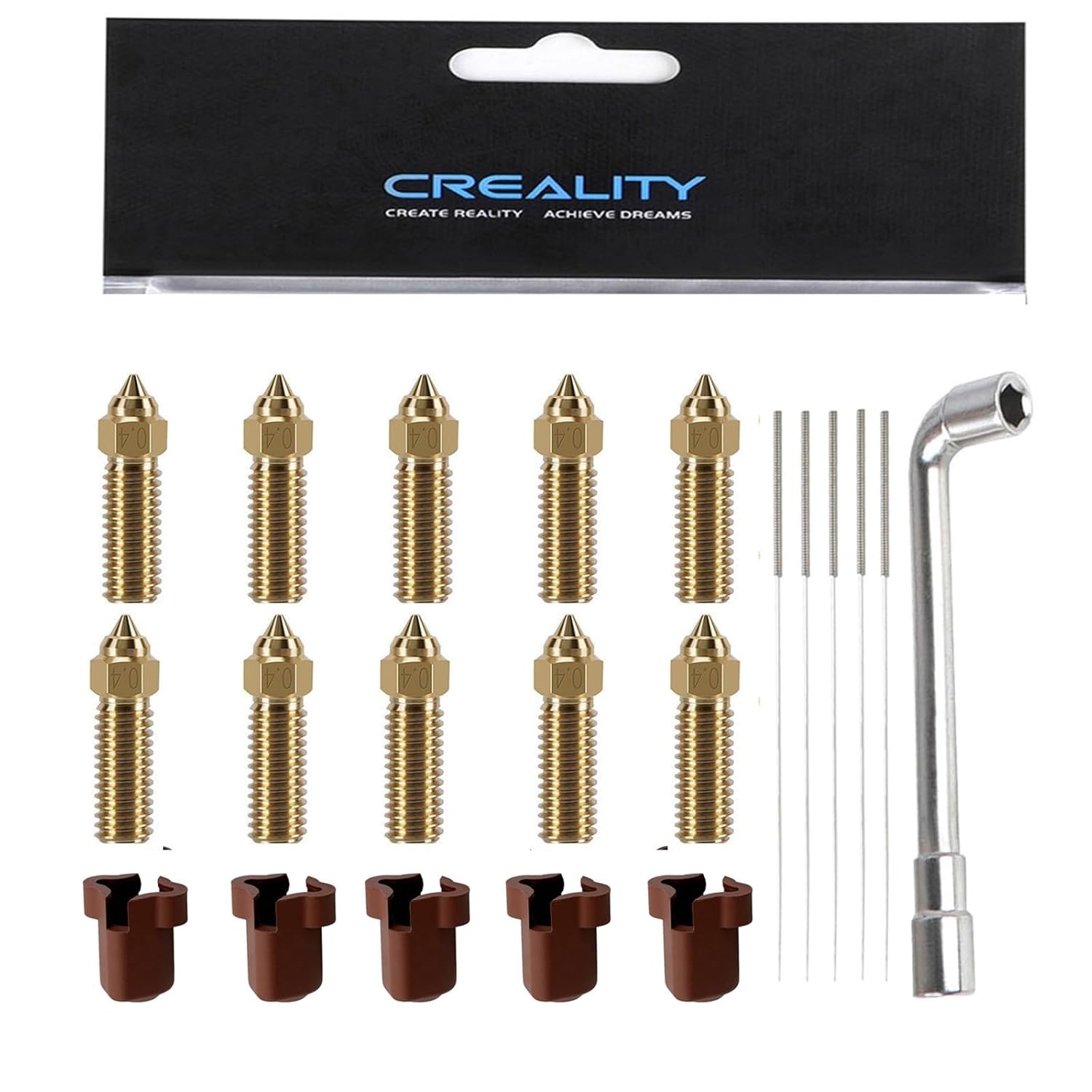 Creality K1 Nozzle Kit, for K1, Max, Ender 3 V3 KE, CR-10 SE, CR-M4,... 
