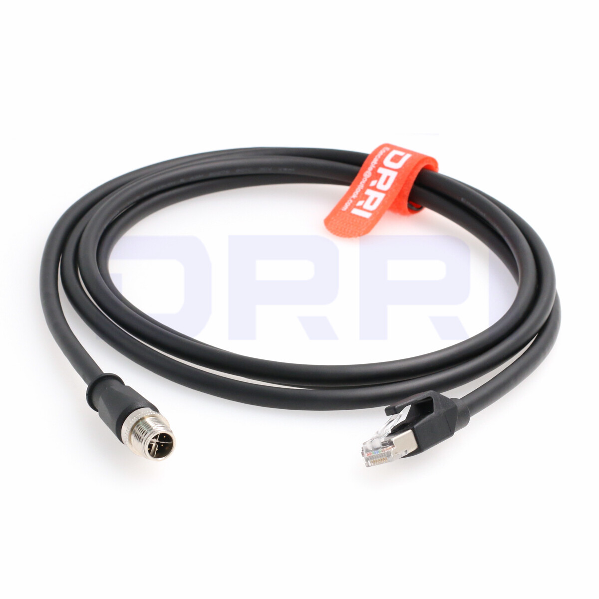 M12 X-coded 8pin to RJ45 Ethernet cable for industrial network applications