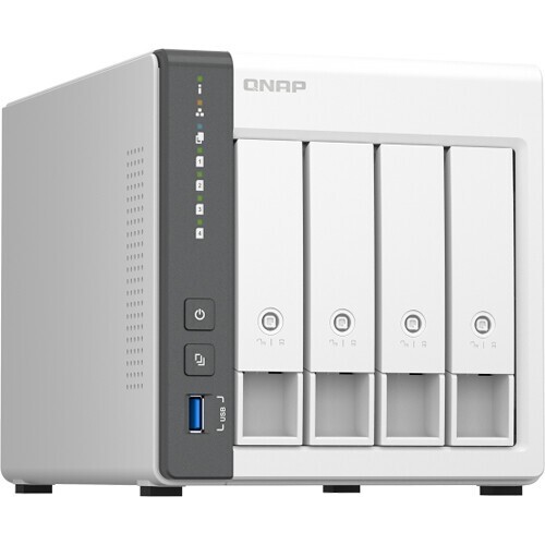QNAP TS-433 4-Bay NAS Enclosure 4 x 3.5" / 2.5" SATA III Drive Bays 4GB RAM  GHz