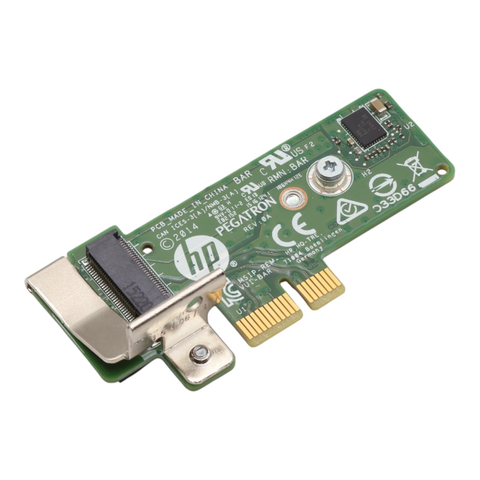 HPE 759504-001 759234-001 Dual M.2 SATA Riser BL460c Gen9 Adapter