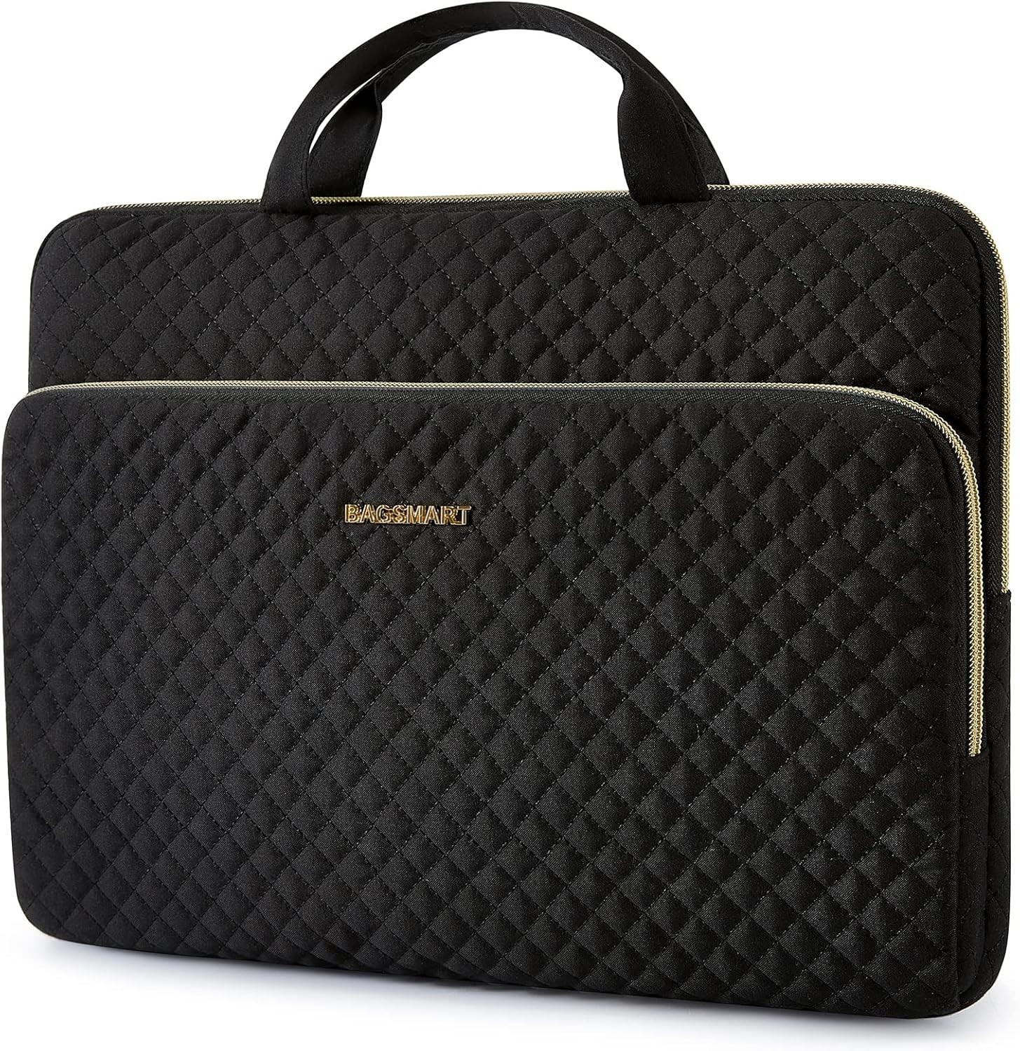 BAGSMART Laptop Sleeve Bag Compatible with MacBook and more 13 Inch, black NEW