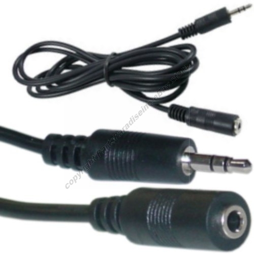 Lot50 6ft 3.5mm (1/8) Stereo Male~Female Extension Audio/Headphone Cable/Cord$SH