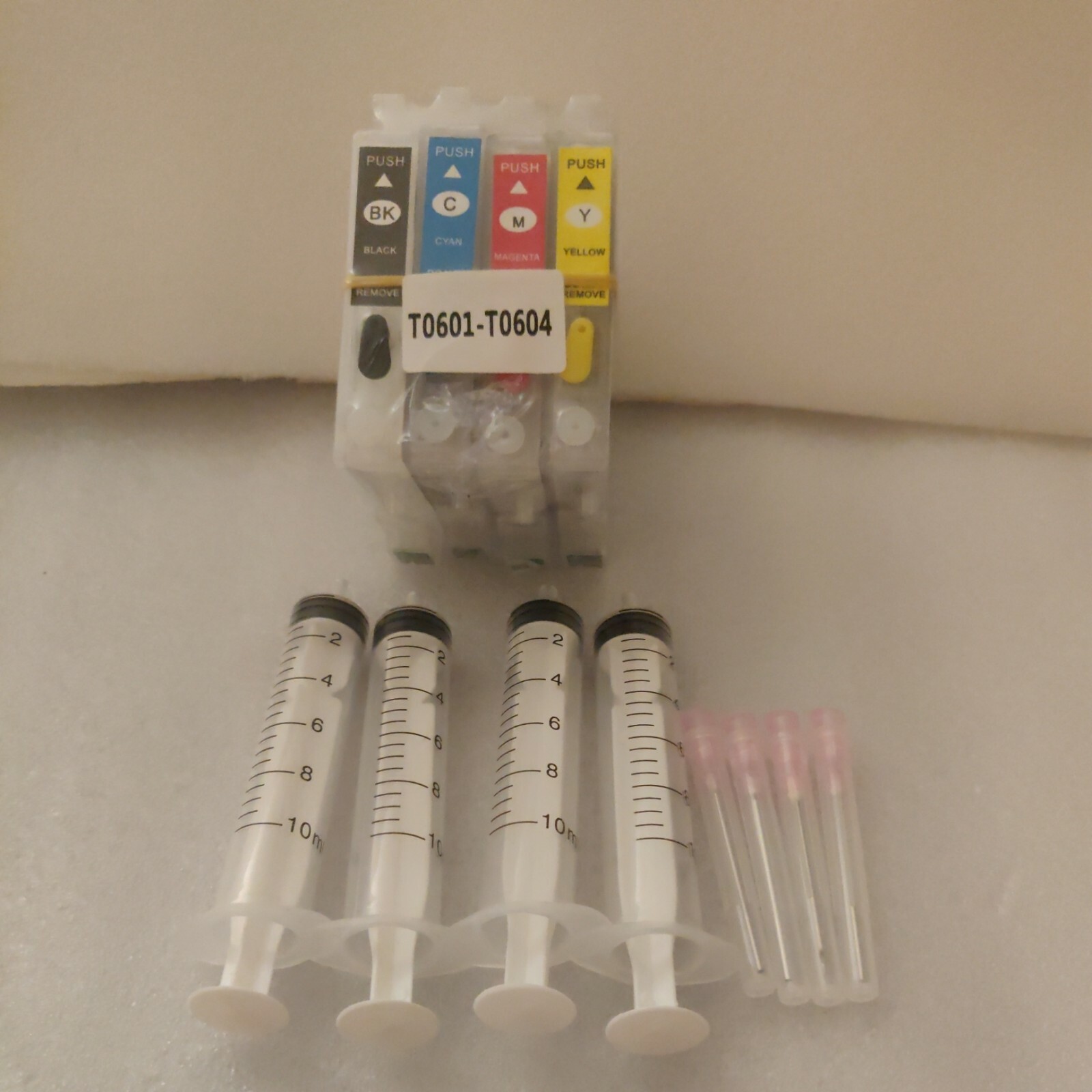 Refillable Ink Cartridges # 60 For C88 CX3800-CX4200CX4800 CX5800F CX7800 NONOEM