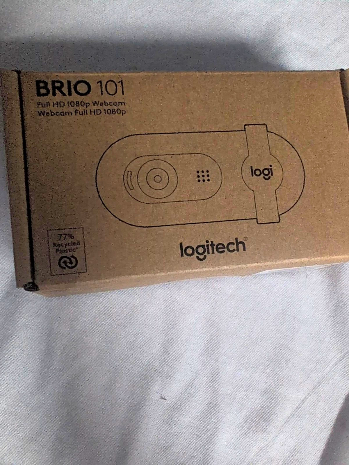 Logitech BRIO 101 Full HD 1080p Webcam USB Camera 960-001589 NEW SEALED