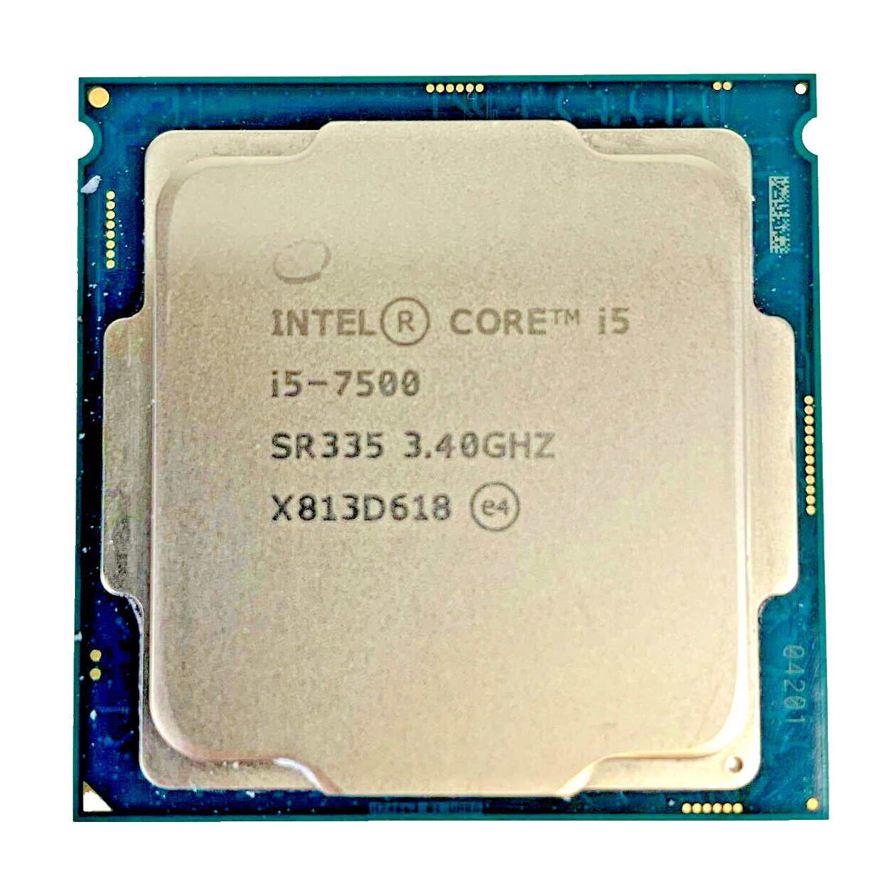 Intel Core i5-7500 3.40GHz 6MB Cache 8 GT/s SR335 CPU Processor